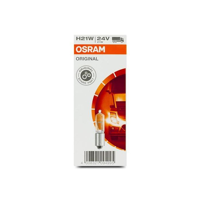 Bombilla para Automóvil OS64138 Osram OS64138 H21W 21W 24v (10 pcs) 2