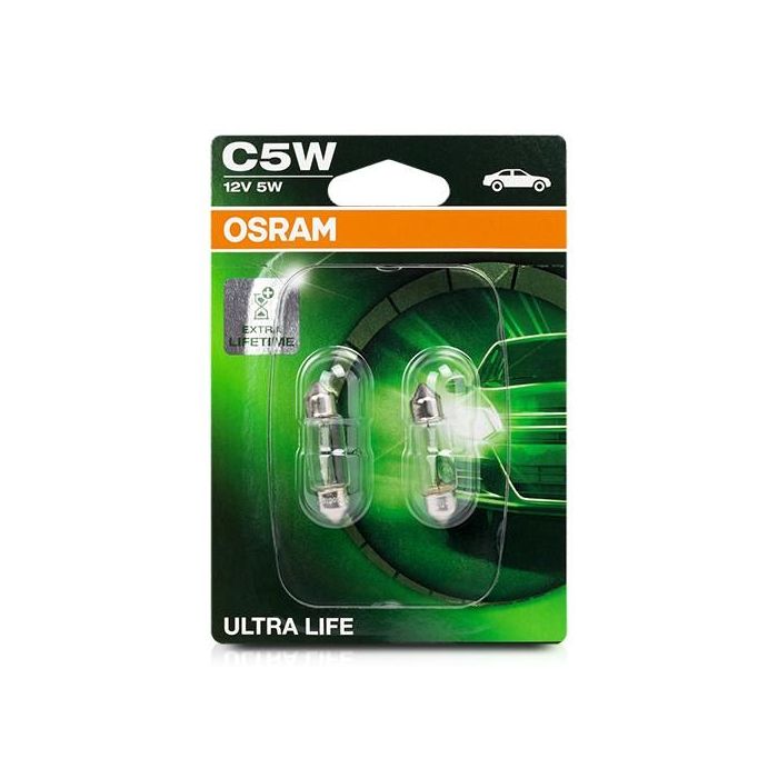 Bombilla para Automóvil Osram OS6418ULT-02B Ultralife C5W 12V 5W