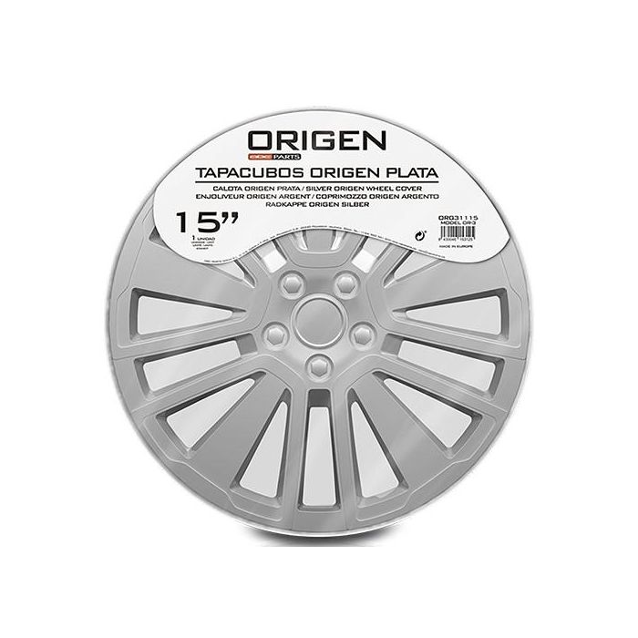 Tapacubos Origen OR-3 Plata 15" 2