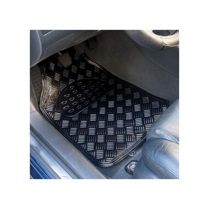 Set de Alfombrillas para Coche BC Corona ALF10130 Universal Carbón (4 pcs)