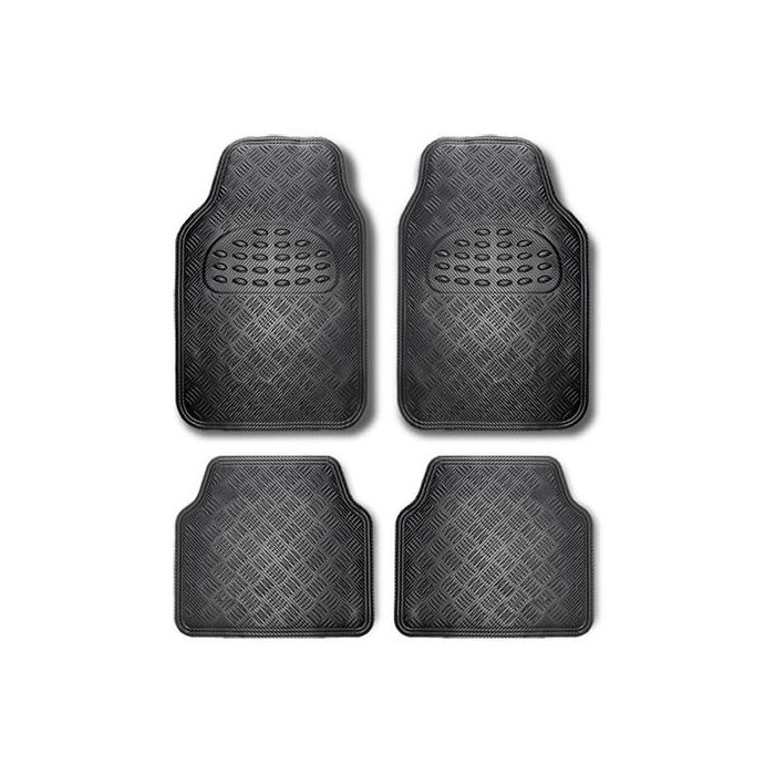 Set de Alfombrillas para Coche BC Corona ALF10130 Universal Carbón (4 pcs) 1