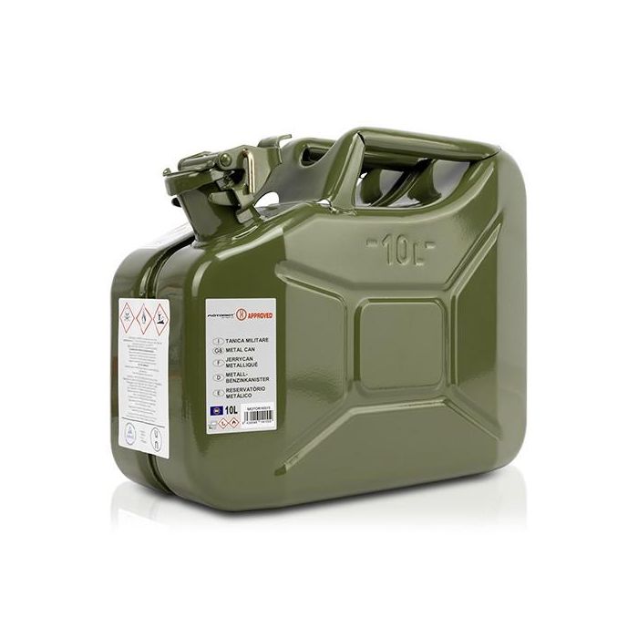 Bidón Motorkit MOTOR16515 Metal Verde 10 L (10 L) 1