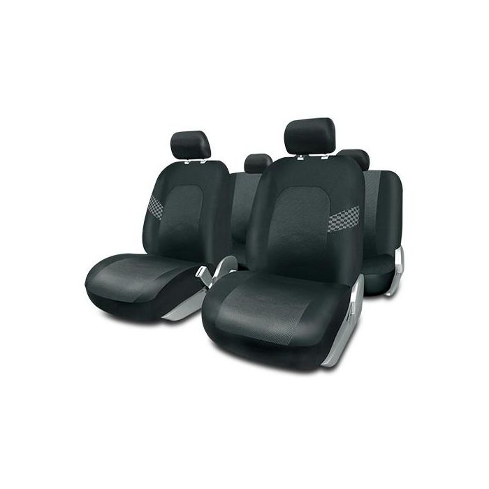 Fundas para Asientos de Coche BC Corona FUK10402 Negro (11 pcs)