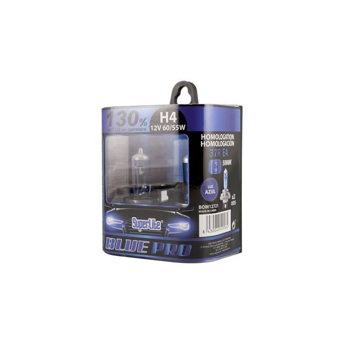Bombilla para Automóvil Superlite BOM12721 H4 60/55W 12V 5000K