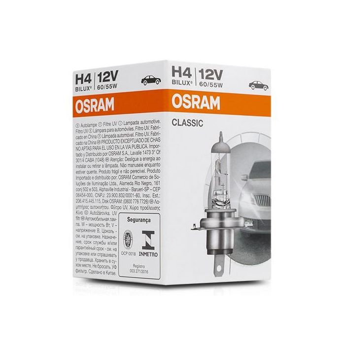 Bombilla para Automóvil Osram OS64193CLC H4 12 V 60/55 W 3200 K