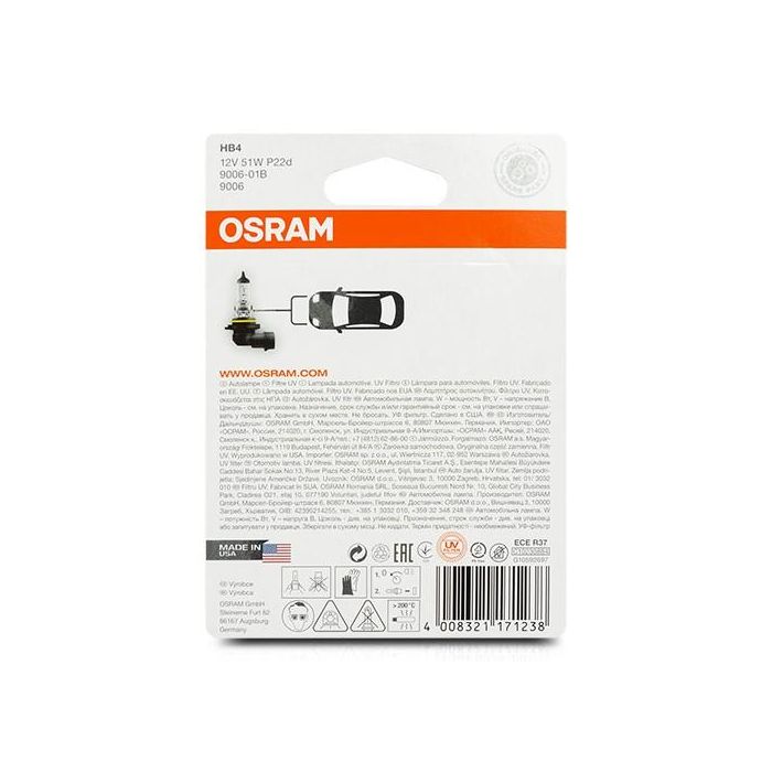 Abc Hb4 12 V 51 W 1 Osram 2