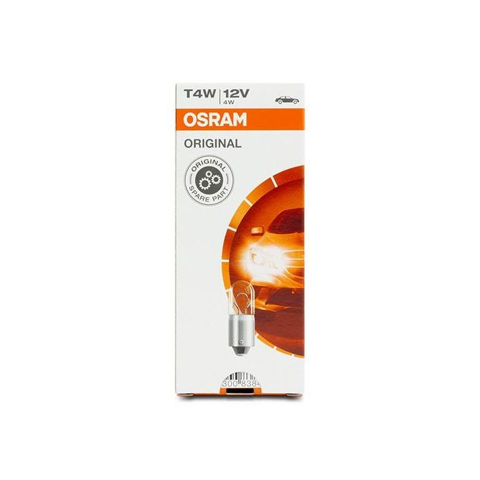 Bombilla para Automóvil OS3893 Osram OS3893 T4W 4W 12V (10 pcs) 3 Bombilla para Automóvil OS3893 Osram OS3893 T4W 4W 12V (10 pcs) 3