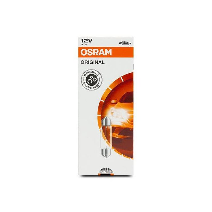 Bombilla para Automóvil OS6461 Osram OS6461 C5W 12V 10W (10 pcs) 2 Bombilla para Automóvil OS6461 Osram OS6461 C5W 12V 10W (10 pcs) 2