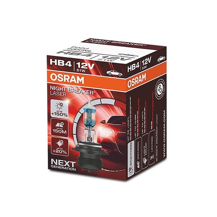 Bombilla para Automóvil Osram 9006NL HB4 12V 51W