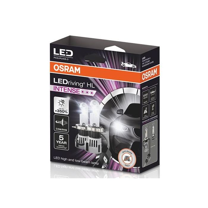 Bombilla para Automóvil Osram LEDriving HL Intense H4 12 V