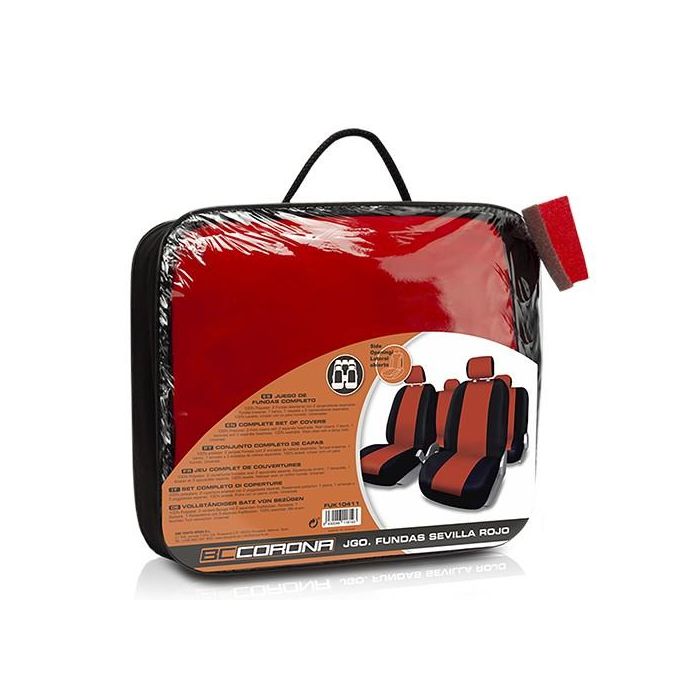 Abc Juego Fundas Sevilla Rojo Cs12 3