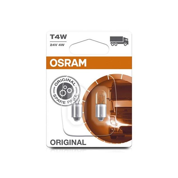 Bombilla para Automóvil Osram OS3930-02B 4W Camión 24 V BA9S