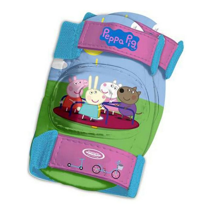 Set de Protección Deportiva Darpeje OPEP004 Infantil Peppa Pig (6 pcs) 2 Set de Protección Deportiva Darpeje OPEP004 Infantil Peppa Pig (6 pcs) 2
