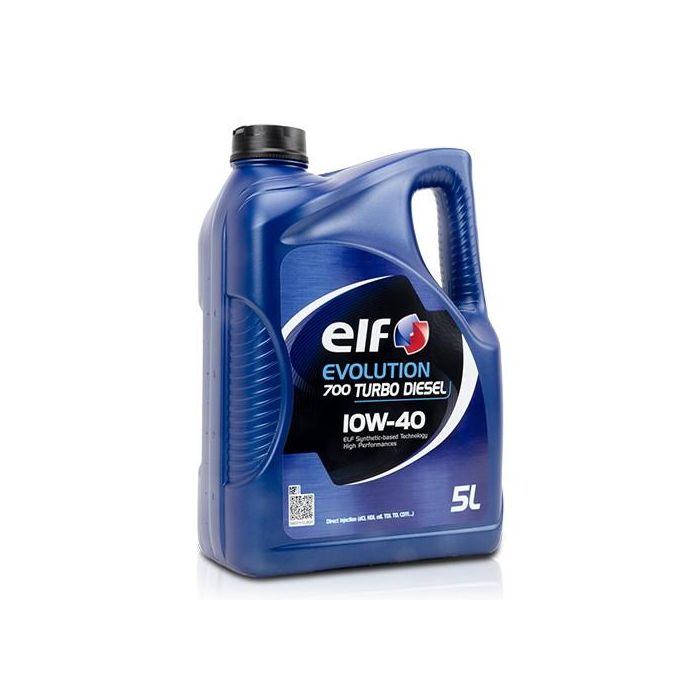 Aceite de Motor para Coche Elf Evolution 700 Turbo 10W40 5 L Diesel