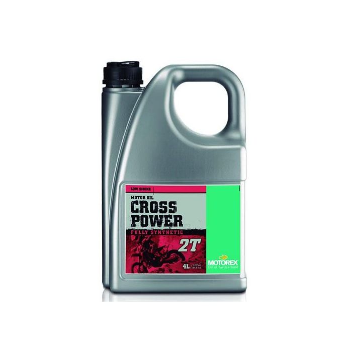 Motorex Cs4 MTX303359 Aceite Cross Power Sintético 2T Alto Rendimiento para Motos Off-Road 4 Litros, JASO FD API TC Bajo Humo Motorex Cs4 MTX303359 Aceite Cross Power Sintético 2T Alto Rendimiento para Motos Off-Road 4 Litros, JASO FD API TC Bajo Humo