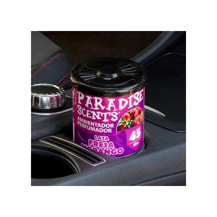 Ambientador para Coche Paradise Scents Fresa (100 gr)