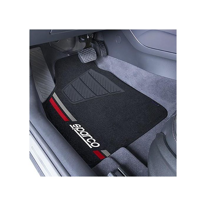 Set de Alfombrillas para Coche Sparco SPCF508RD Rojo