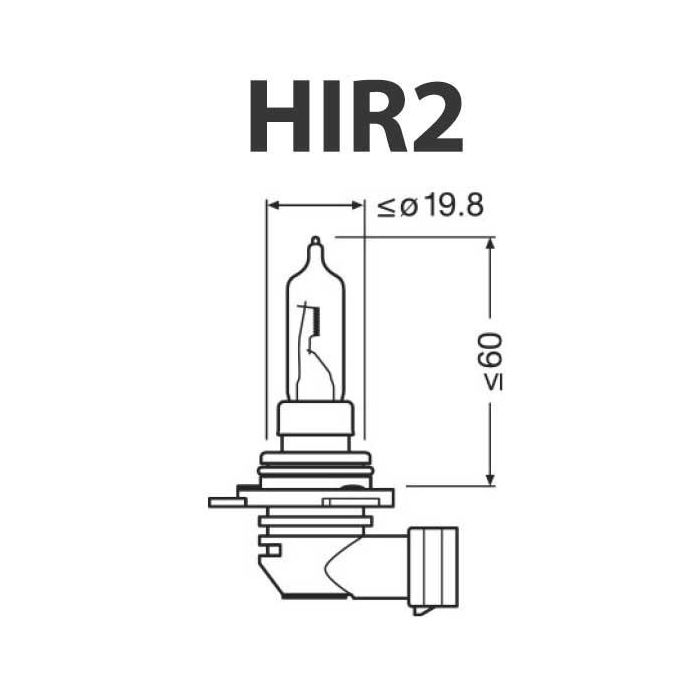 Hir2 12 V 65 W 1 Osram OS9012 1