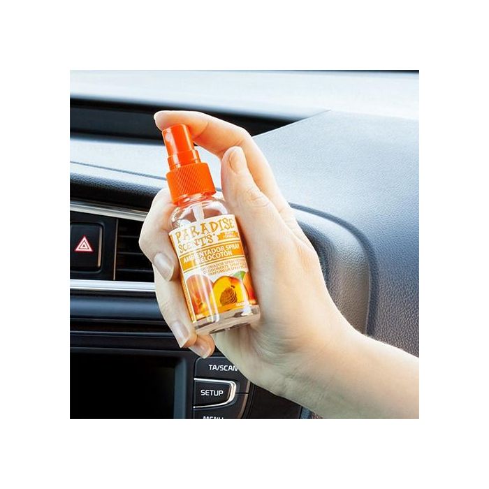 Ambientador para Coche Paradise Scents Spray Melocotón (50 ml)