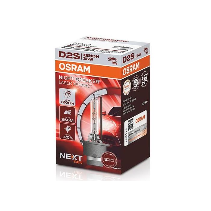 Bombilla para Automóvil Osram Nightbreaker D2S 35 W Xenón (1 unidad)