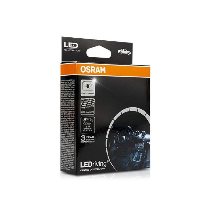 Adaptador Osram LEDCBCTRL101 5 W CANbus LED (2 uds)