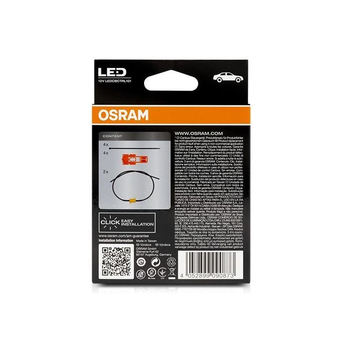 Osram Adaptador Canbus 5 W 2 Uds OSCANBUS101 2