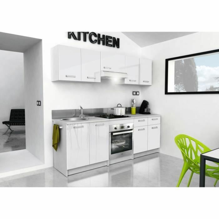 Mueble de cocina Blanco 80 x 33 x 55 cm 2