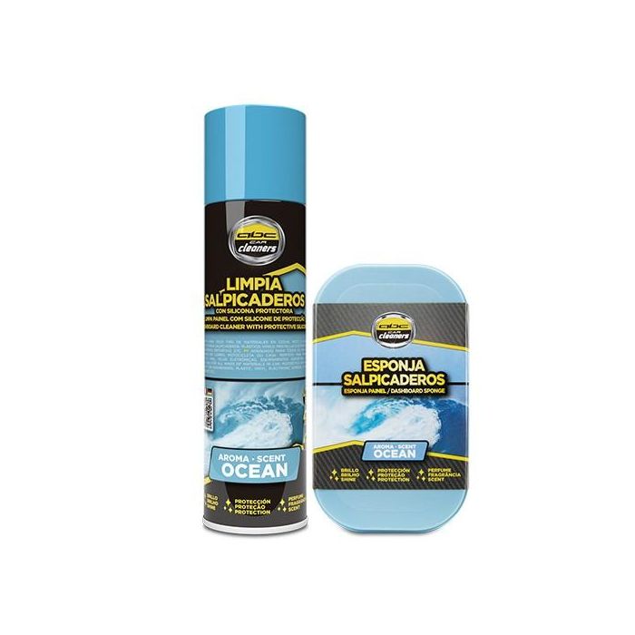 Set de Limpieza ABC Parts ZABC12201 Limpia Salpicaderos Ocean 170 ml 2 Piezas