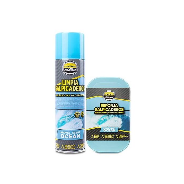 Set de Limpieza ABC Parts ZABC12201 Limpia Salpicaderos Ocean 170 ml 2 Piezas 1