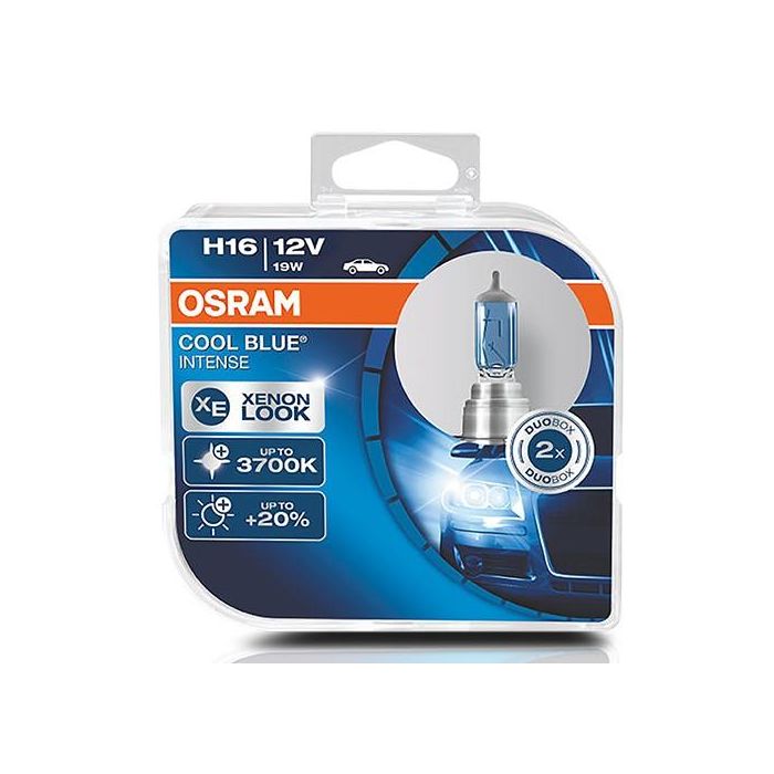 Bombilla para Automóvil OS64219CBI-HCB Osram OS64219CBI-HCB H16 12V 19W 3700K (2 Piezas)