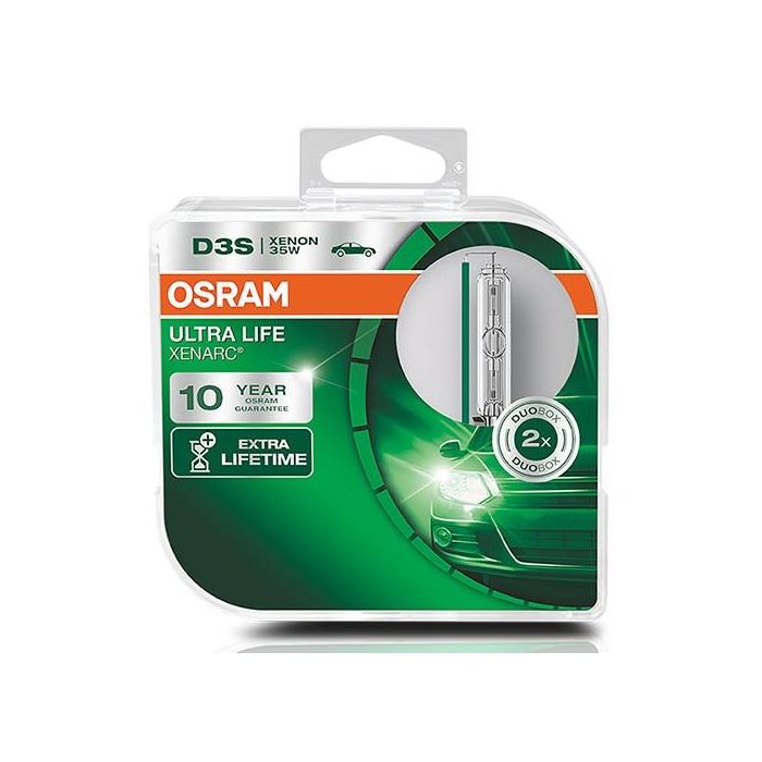 Bombilla para Automóvil OS66340ULT-HCB Osram OS66340ULT-HCB D3S 35W 42V (2 Piezas)