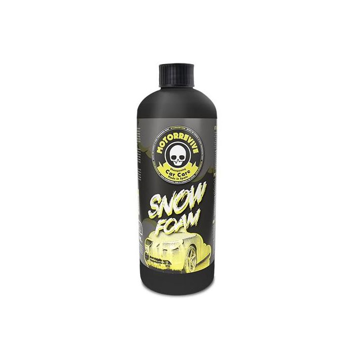 Champú Coche Motorrevive Snow Foam Amarillo Concentrado 500 ml