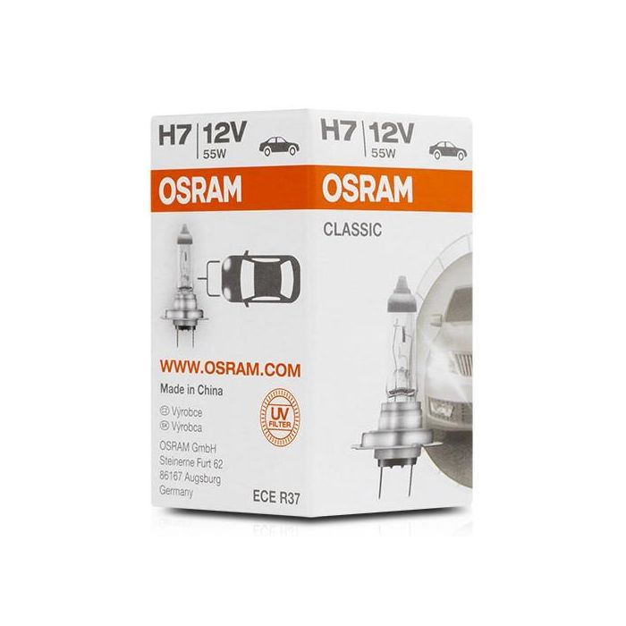 Bombilla para Automóvil Osram Classic 64210CLC H7 55 W 12 V Halógeno (1 unidad)