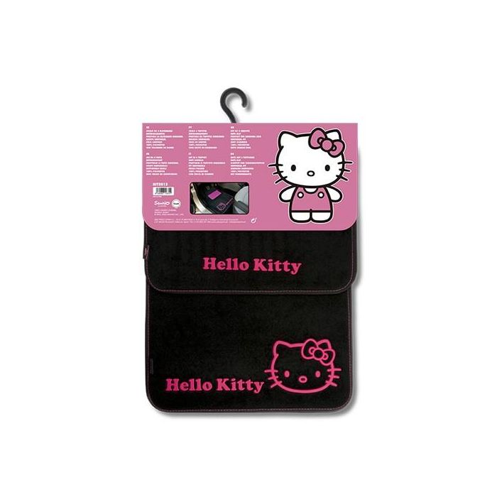 Abc Alfombra Hello Kitty Negra Cs 4 2