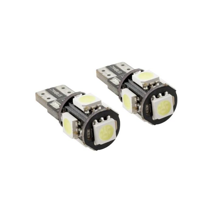 Bombilla Posicion 5 Led Blanca Sin Casquilo Can-Bus BOM12626