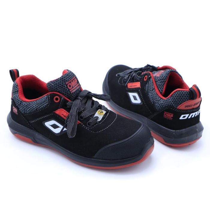 Omp Meccanica Zapatillas Trabajo Seguridad S3 Src Esd Pro Urban Talla 36 Negro Rojo OMPS90023616