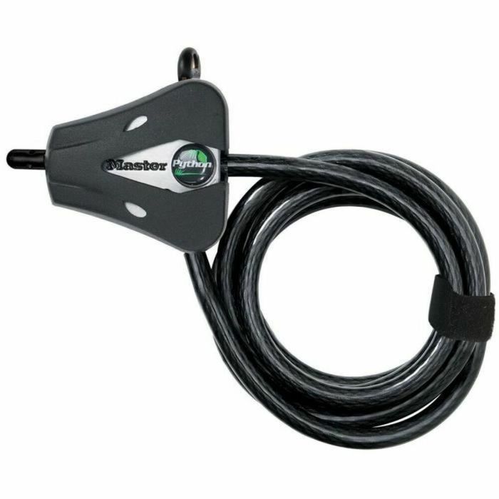 Cable con candado Master Lock 204451 Negro