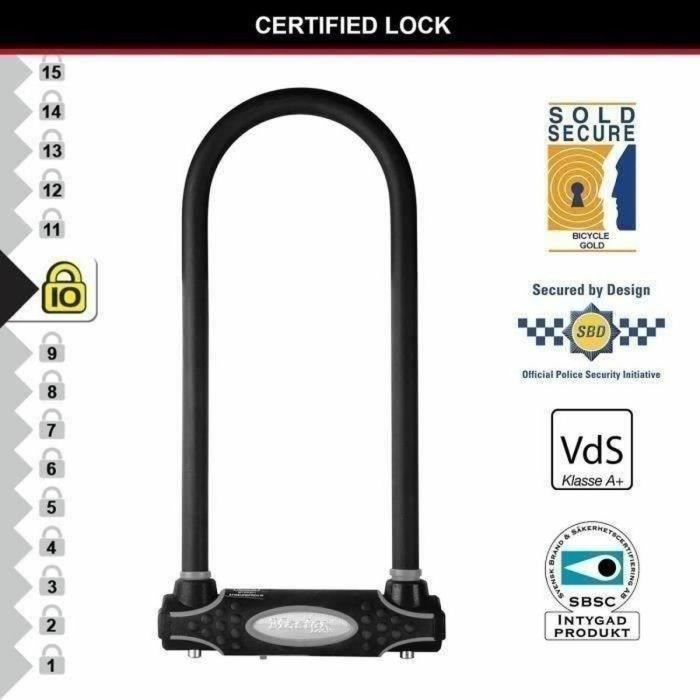 Candado de llave Master Lock Negro 2