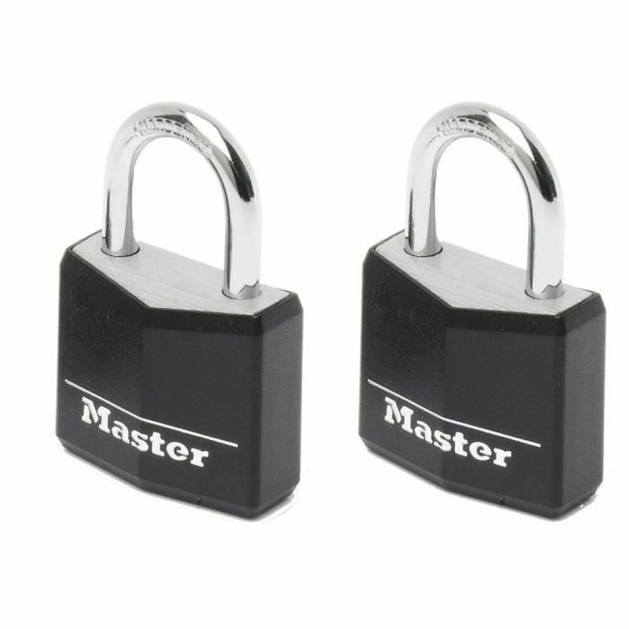 Candado de llave Master Lock (2 Unidades)