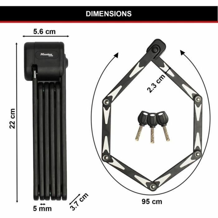 Candado de llave Master Lock 2