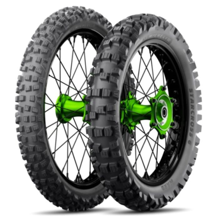 Neumático para Motocicleta Michelin STARCROSS 6 MEDIUM HARD 110/100-18
