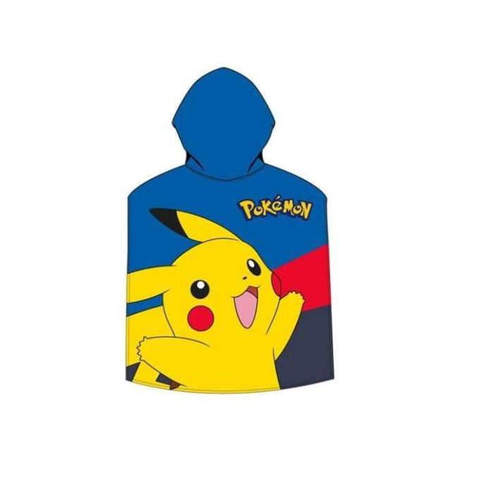 Poncho Playa Pokemon  niño 55x110 cm 2