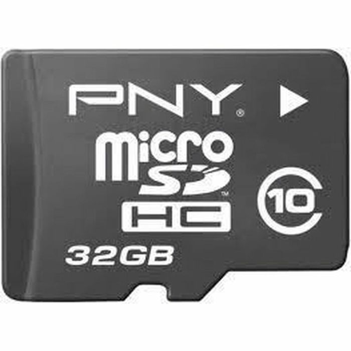 Tarjeta de Memoria Micro SD con Adaptador PNY ‎SDU32GBHC10HP-EF Clase 10 32 GB 2