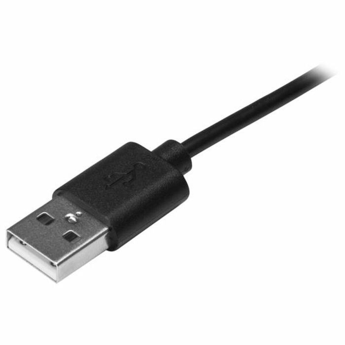 Cable USB A a USB C Startech USB2AC2M             USB C USB A Negro 1