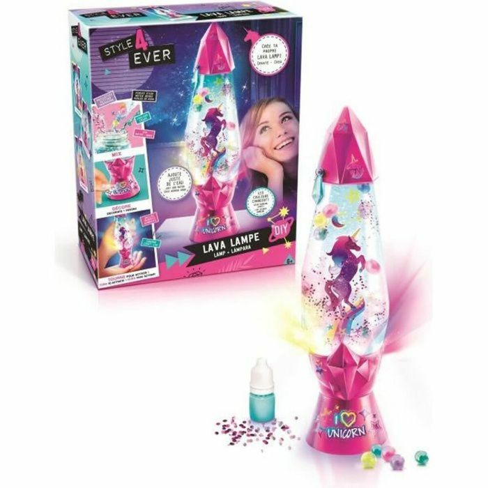 CANAL TOYS - Style 4 Ever - Lava DIY Lamp - Lámpara de burbujas personalizada - 8 años y +