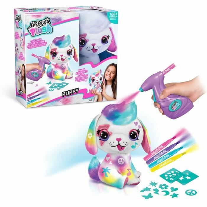 Juego de Manualidades Canal Toys Airbrush Plush Puppy Customizado 1