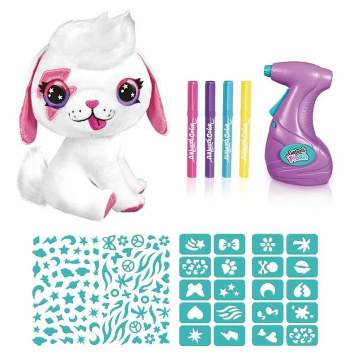 Juego de Manualidades Canal Toys Airbrush Plush Puppy Customizado 3