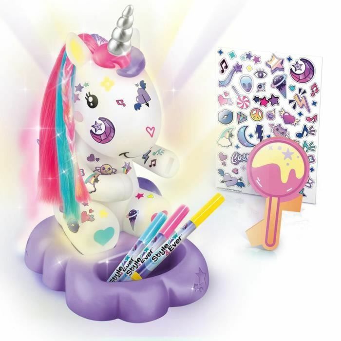 Juego de Manualidades Canal Toys Cosmic Unicorn Lamp to Decorate Collector's Editio 5