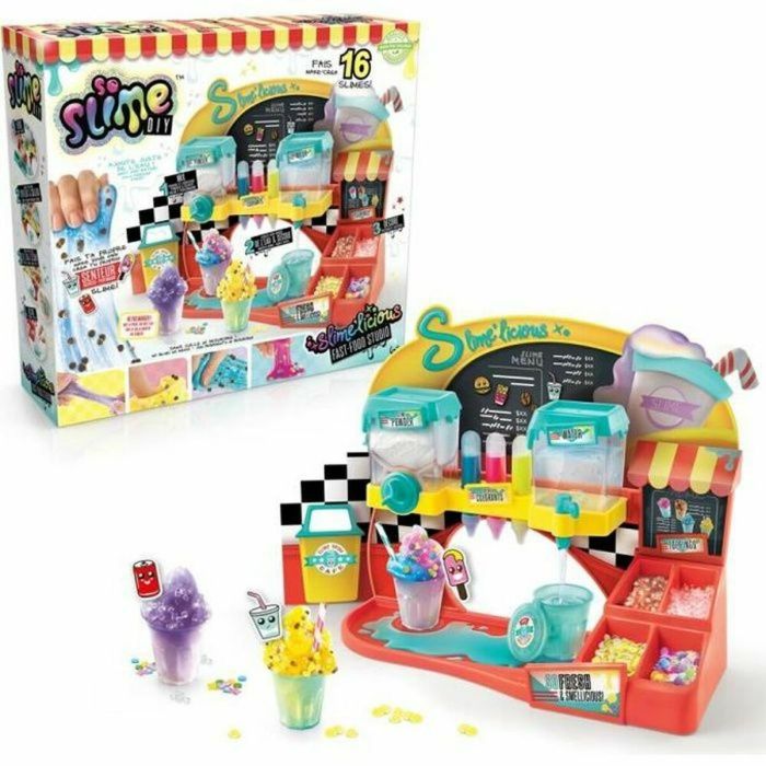 Juego de Plastilina Canal Toys Slimelicious Factory - Fast food slime maker!