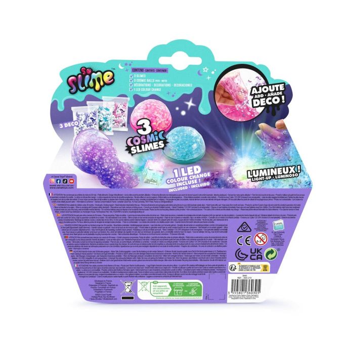 Slime Canal Toys Cosmic Lumineux 3